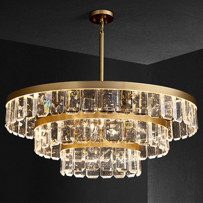Rebecca Postmodern Multi Tier Crystal Chandelier - Emopurevibe
