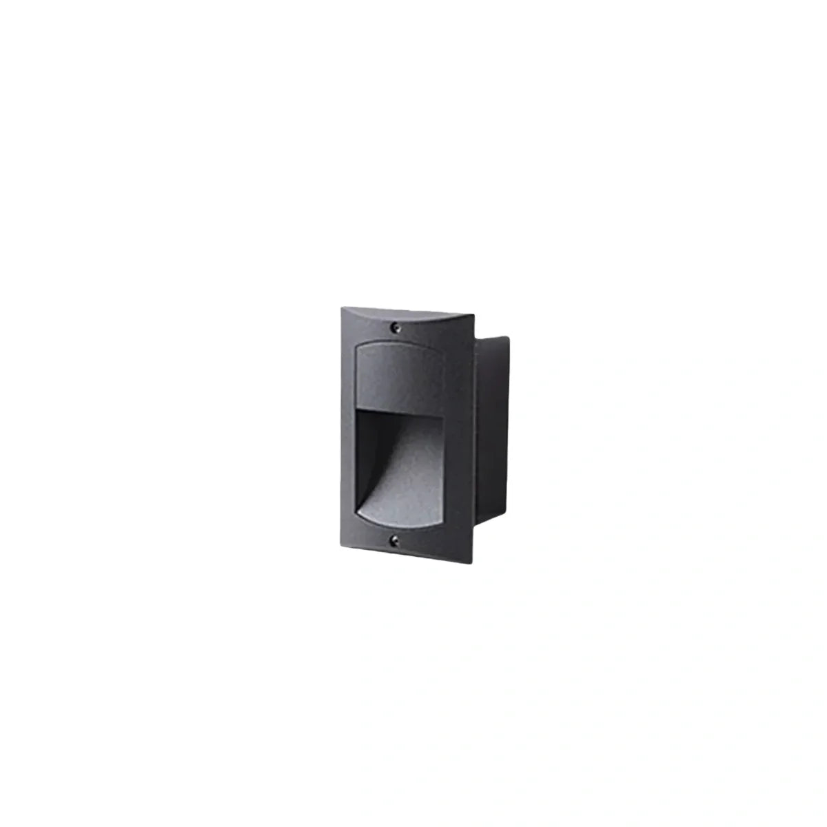 Modern Rectangular Outdoor Deck Step Light