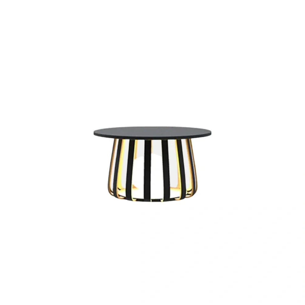 Modern Metal Solar Outdoor Floor Lamp