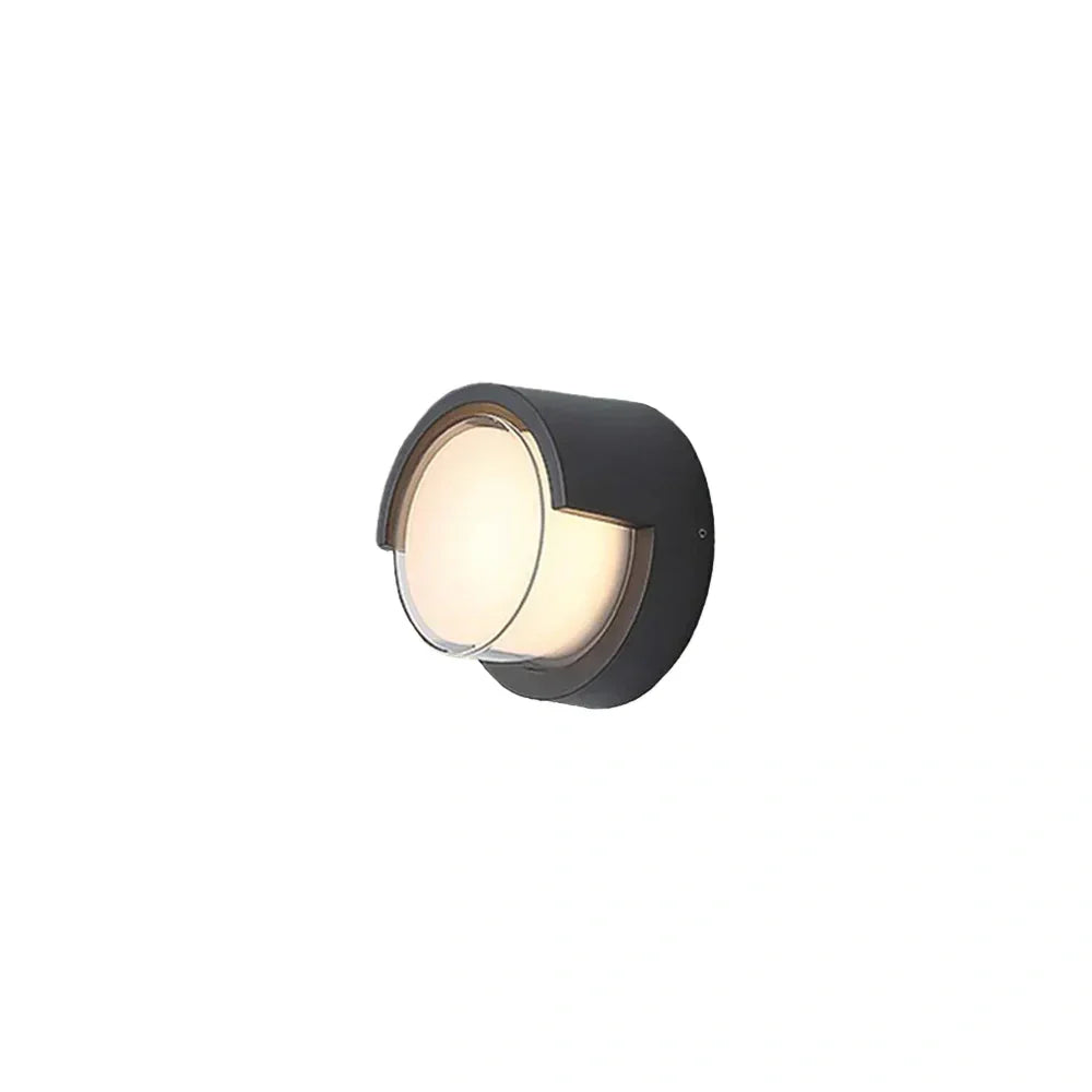 Modern Metal/Acrylic Outdoor Wall Lamp