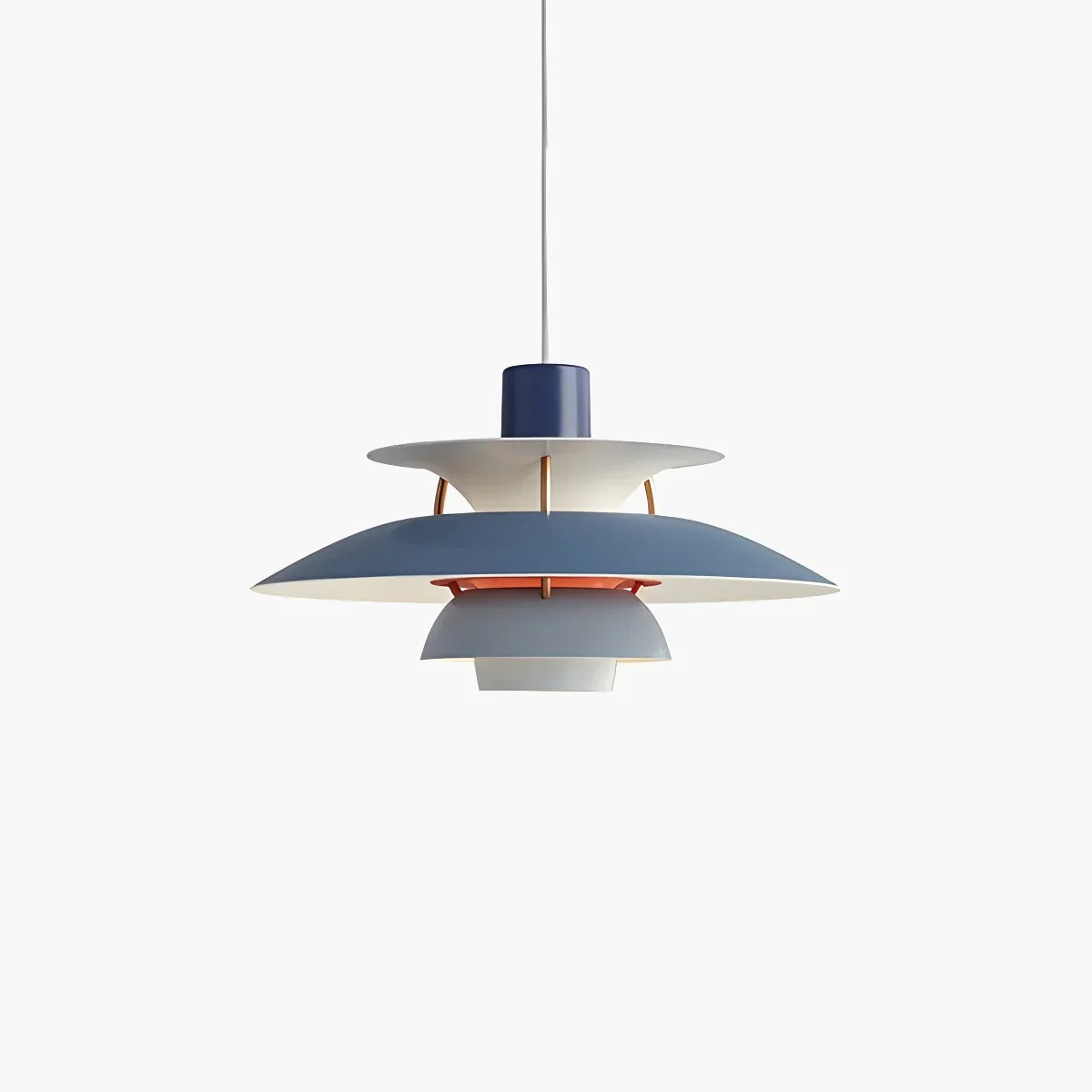 Blue PH5 multi pendant lamp