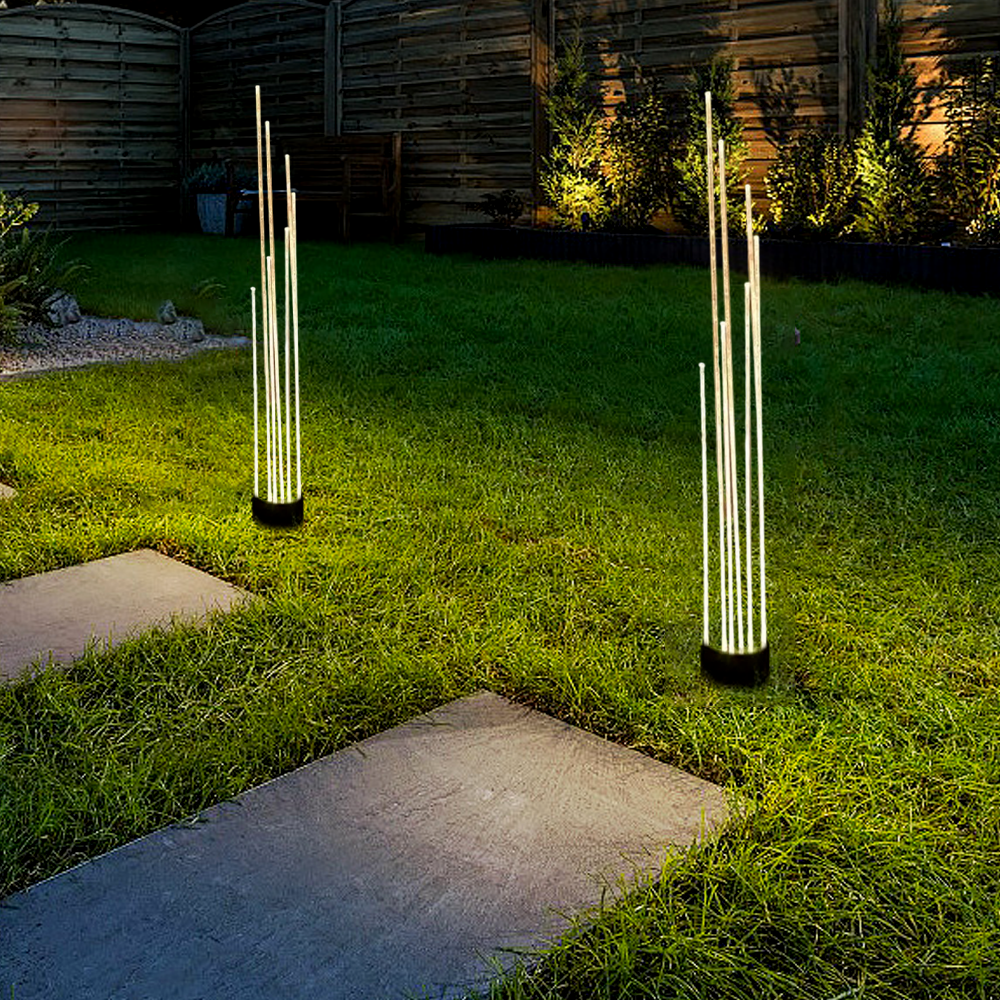 Art Deco Optical Fiber LED Path Light