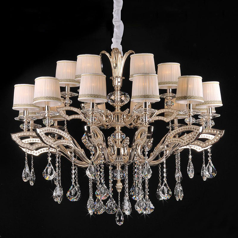 Maria Crystal Classic Chandelier 44" 18 Lights - Emopurevibe