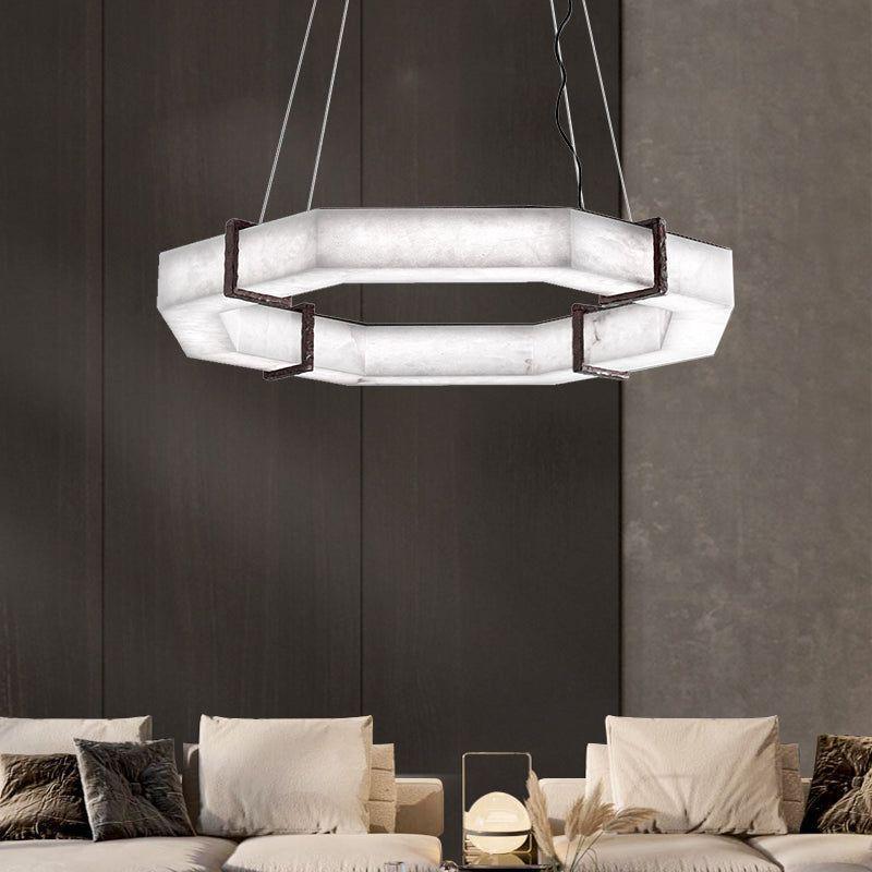 Modern Creative Retro Alabaster Chandelier - Emopurevibe