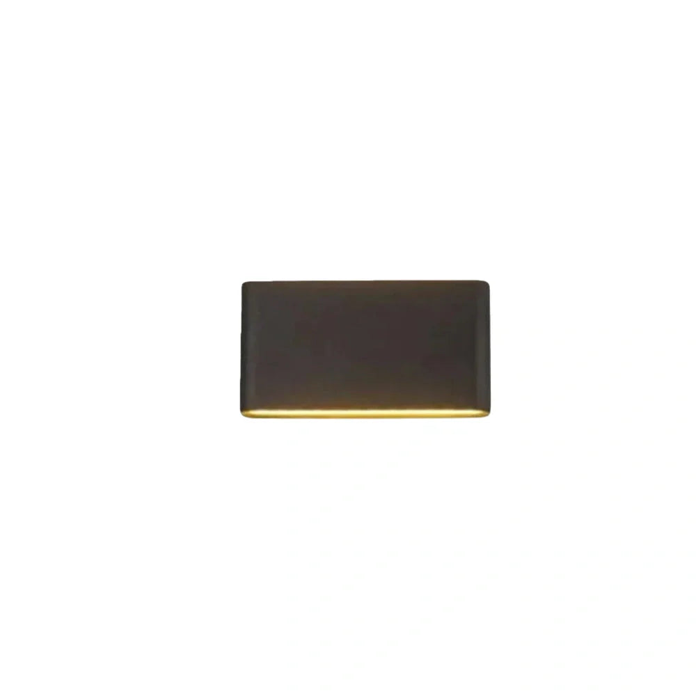 Minimalist Rectangular Outdoor Wall Lamp