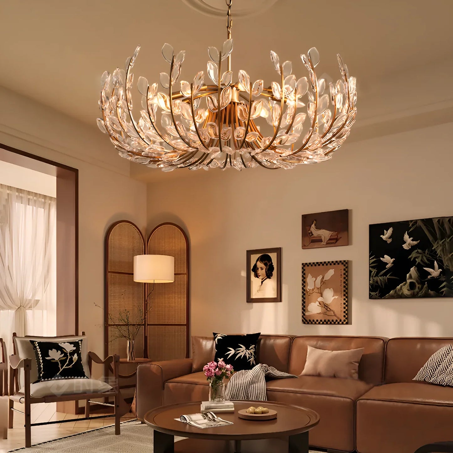 Adela 8 Light Chandelier-Lighting-Emopurevibe-Emopurevibe
