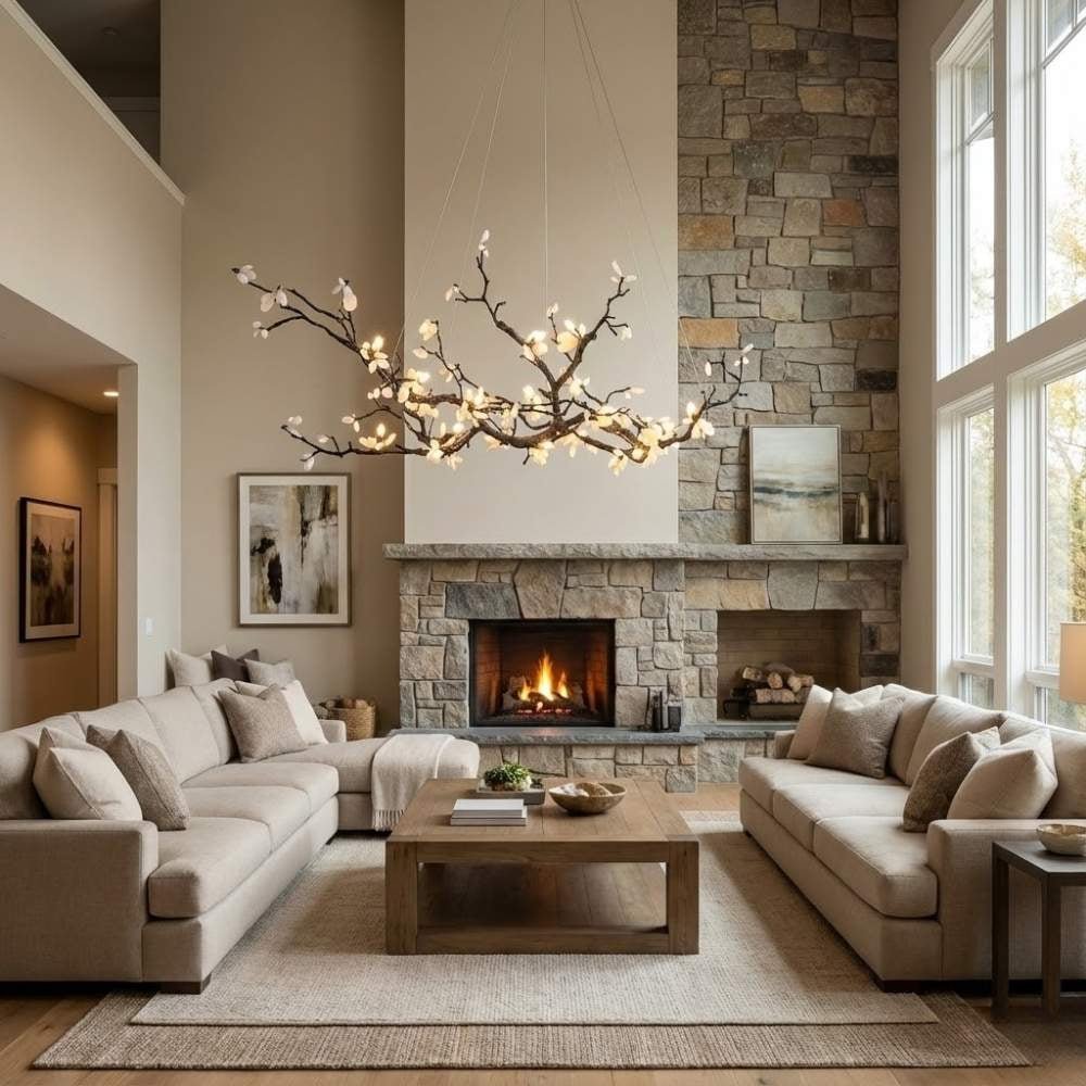Alba Tree Branch Chandelier - 39.37” (100 cm)Warm White 3000KEmopurevibe