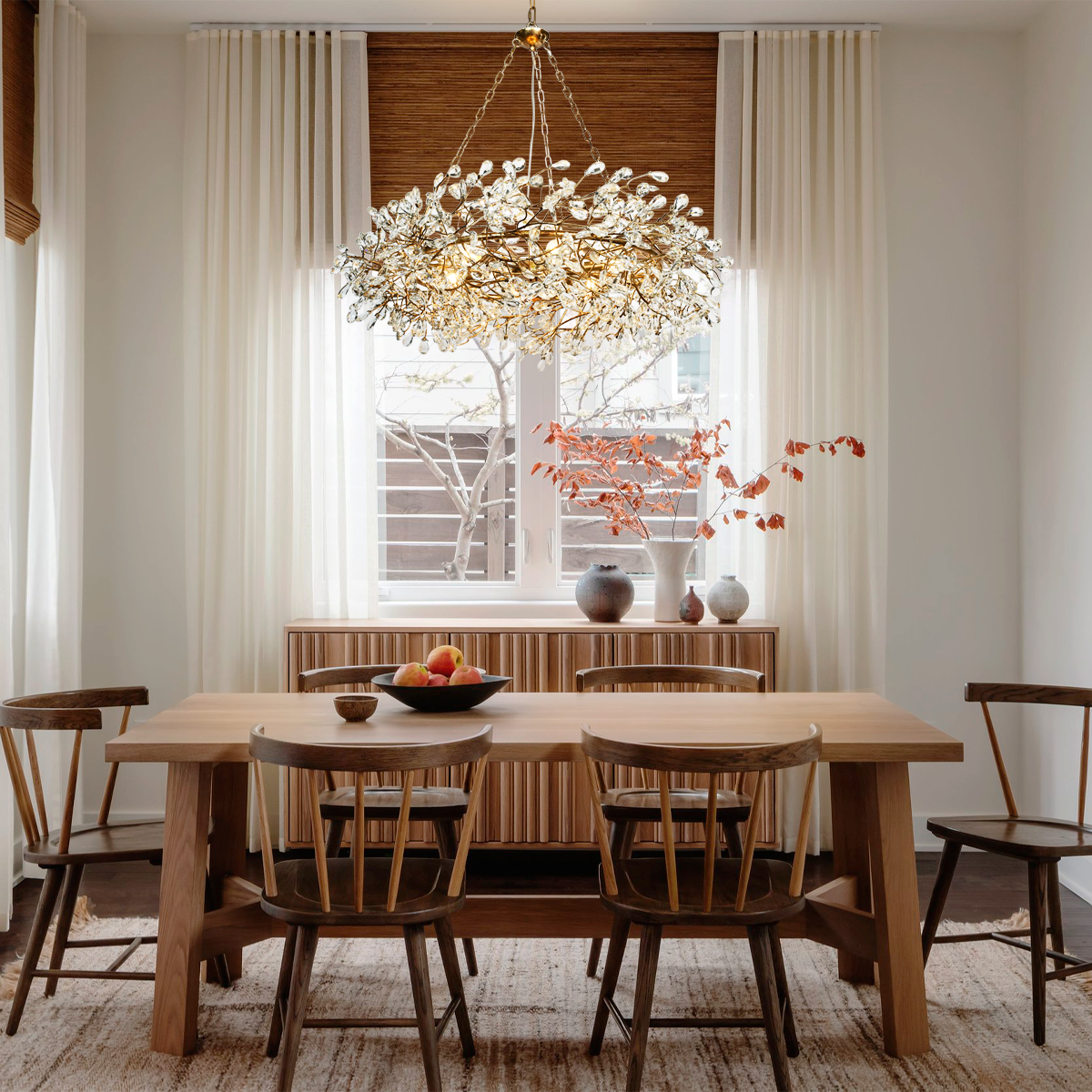 Fiore Crown Chandelier 39" 48" 60"-Chandelier-Emopurevibe-GOLD-39"-Emopurevibe