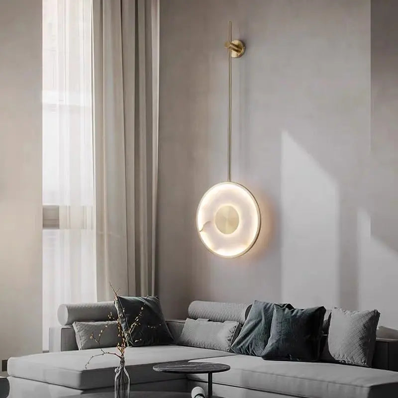 Alabaster Bedside Wall Mounted Lamps Wall Sconce [product_tags] Fabtiko