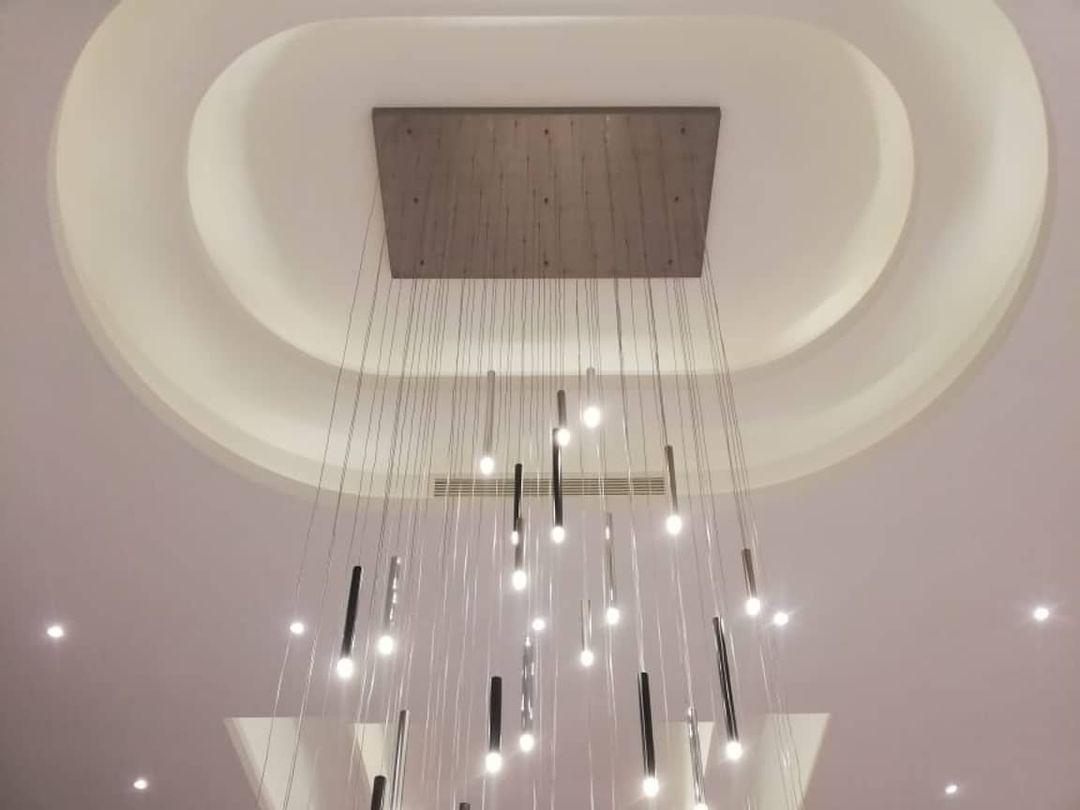 Bellini Rectangular Tubular Pendant Light Chandelier - Emopurevibe