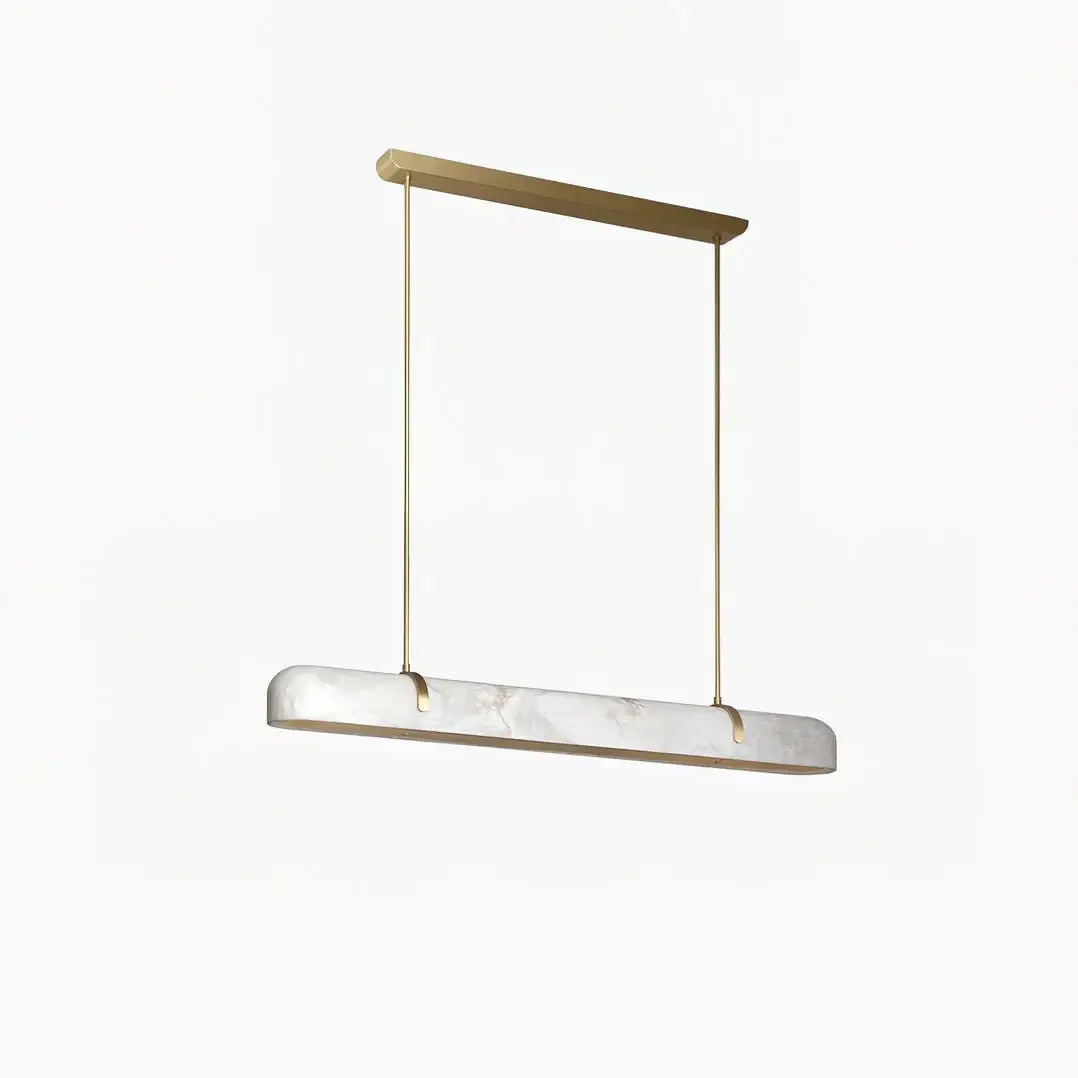 Emopurevibe Linear Alabaster Chandelier-Emopurevibe-Small-Emopurevibe