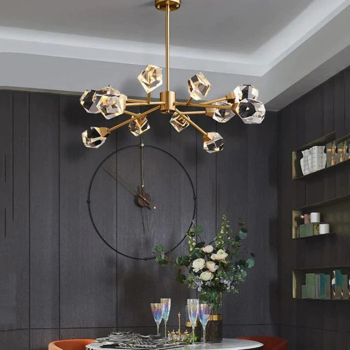 Prism Crystal Modern Chandelier-Emopurevibe-29D"-Emopurevibe
