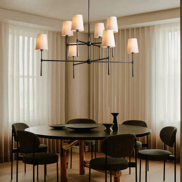 Rhodes 2-Tier Round Chandelier-Chandelier-Emopurevibe-BRONZE-48''-Emopurevibe