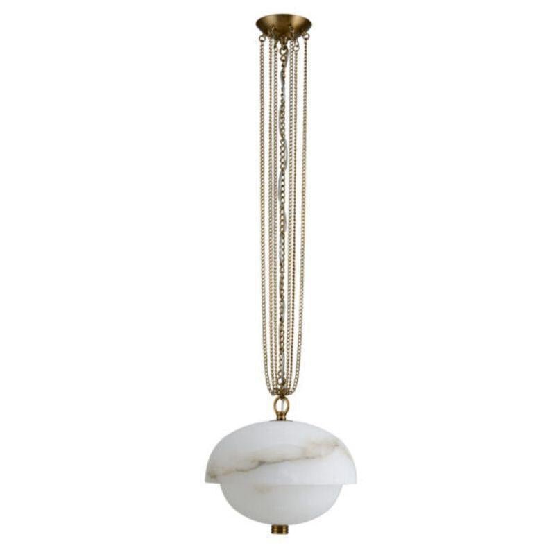 Volterra Alabaster LED Pendant 17” - Blushlighting
